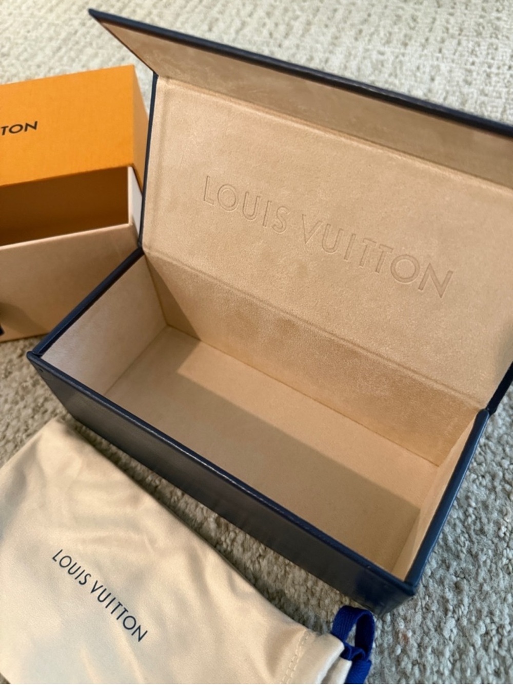 Louis Vuitton Leather Glasses Case - Picture 2 of 2
